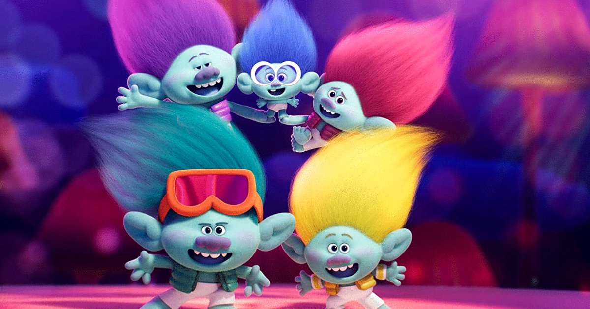 Photo from the movie Trolls Band Together