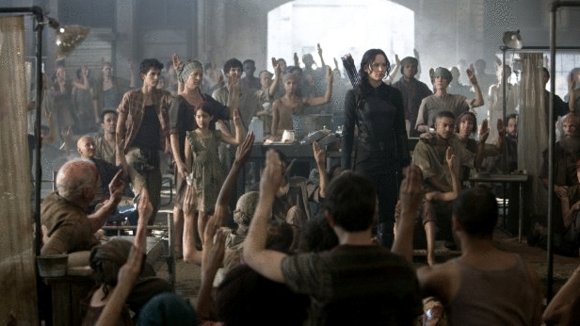 Photo from the movie The Hunger Games: Mockingjay - Part 1