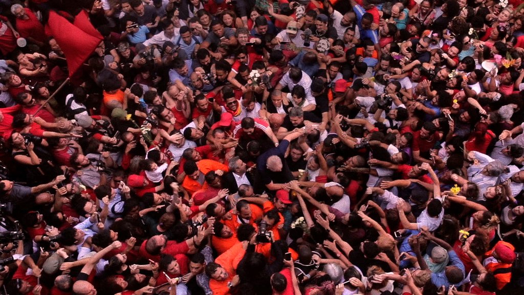 Photo from the movie The Edge of Democracy