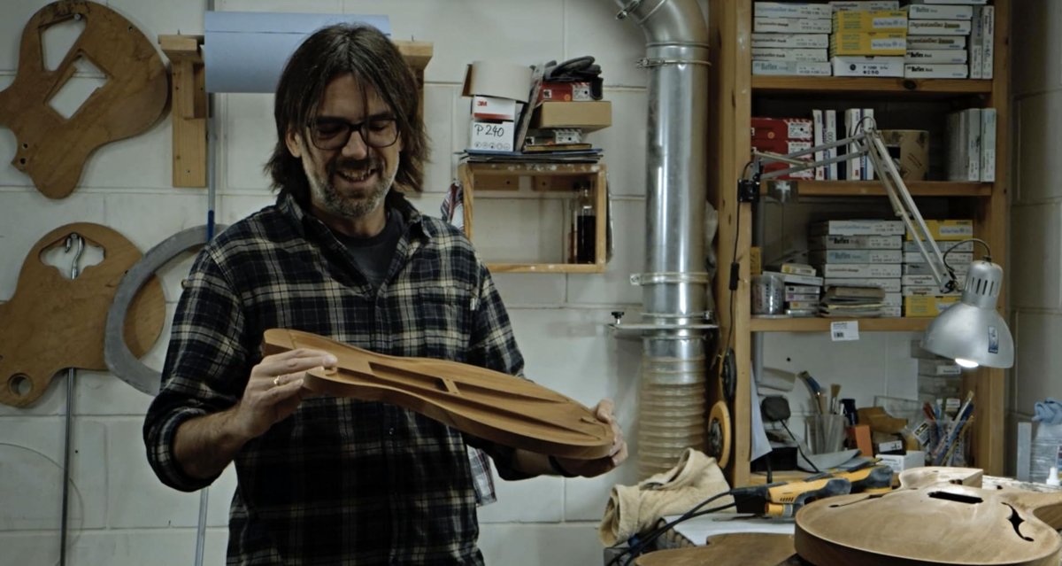 Photo from the movie The Guitar Barrel Project