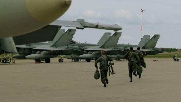 Photo from the movie Burning Blue