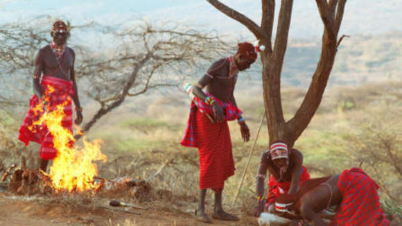 Photo from the movie The White Masai