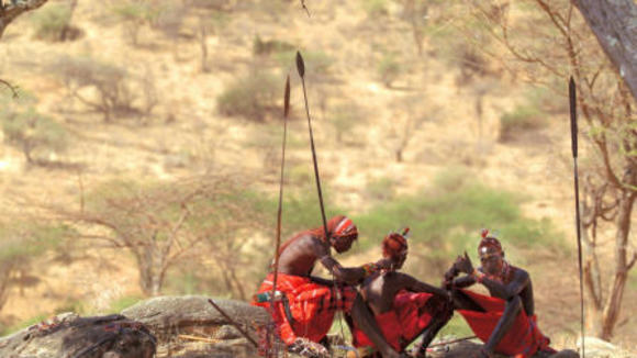 Photo from the movie The White Masai