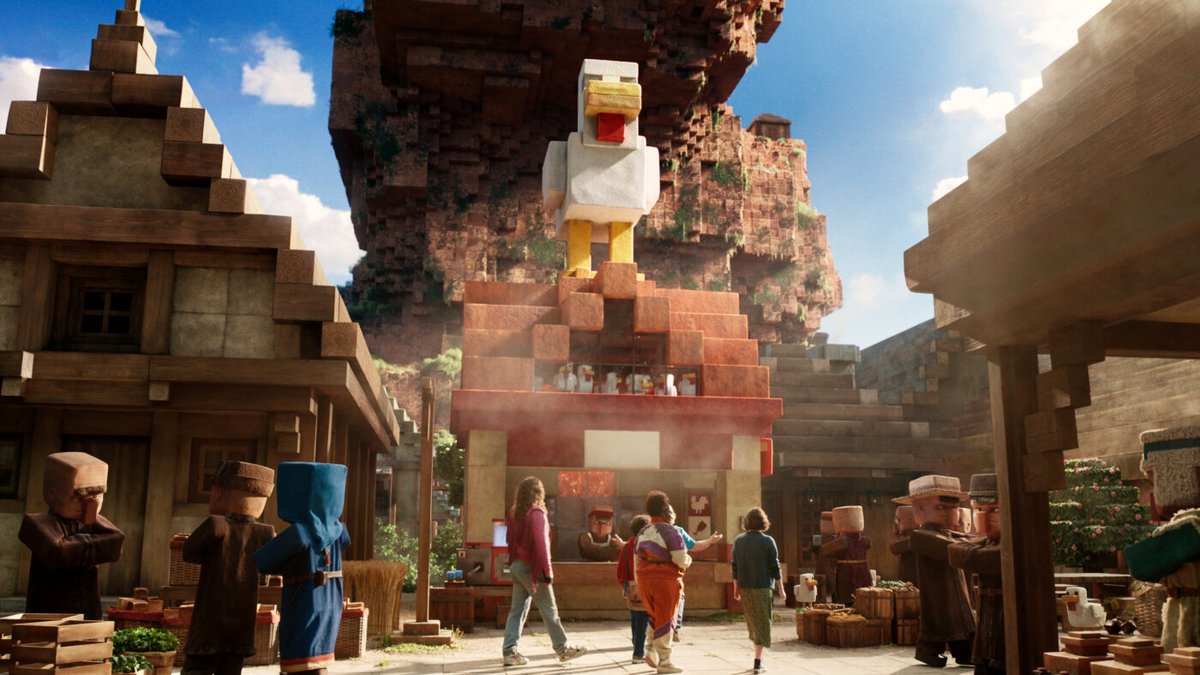 Photo from the movie A Minecraft Movie