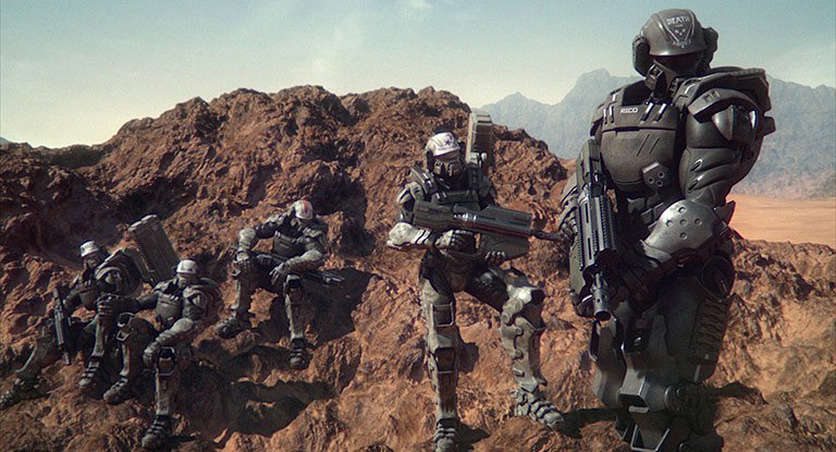 Photo from the movie Starship Troopers: Traitor of Mars