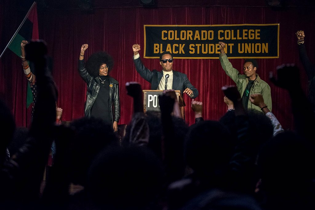 Photo from the movie BlacKkKlansman