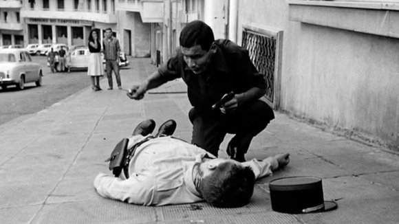 Photo from the movie The Battle of Algiers