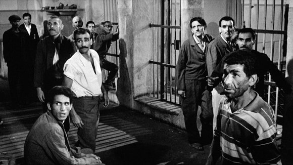 Photo from the movie The Battle of Algiers