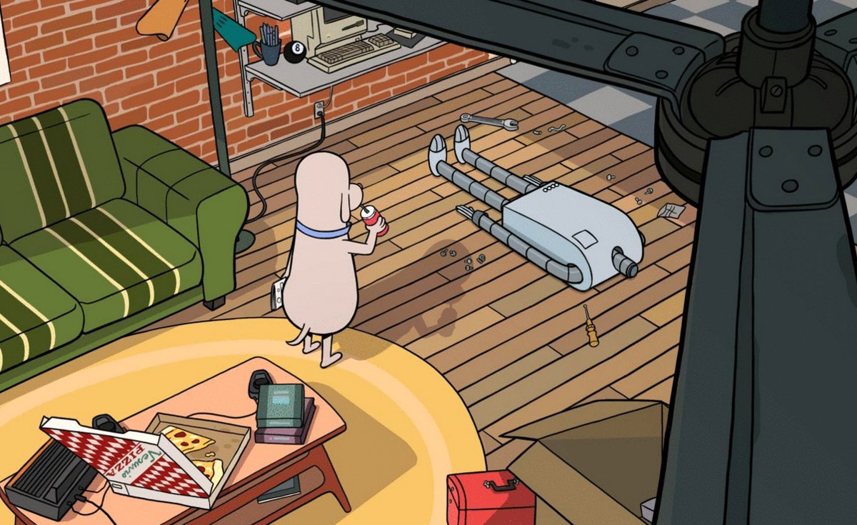 Photo from the movie Robot Dreams