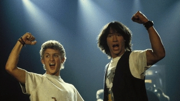 Photo from the movie Bill and Ted's Excellent Adventure