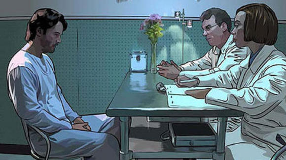 Photo from the movie A Scanner Darkly