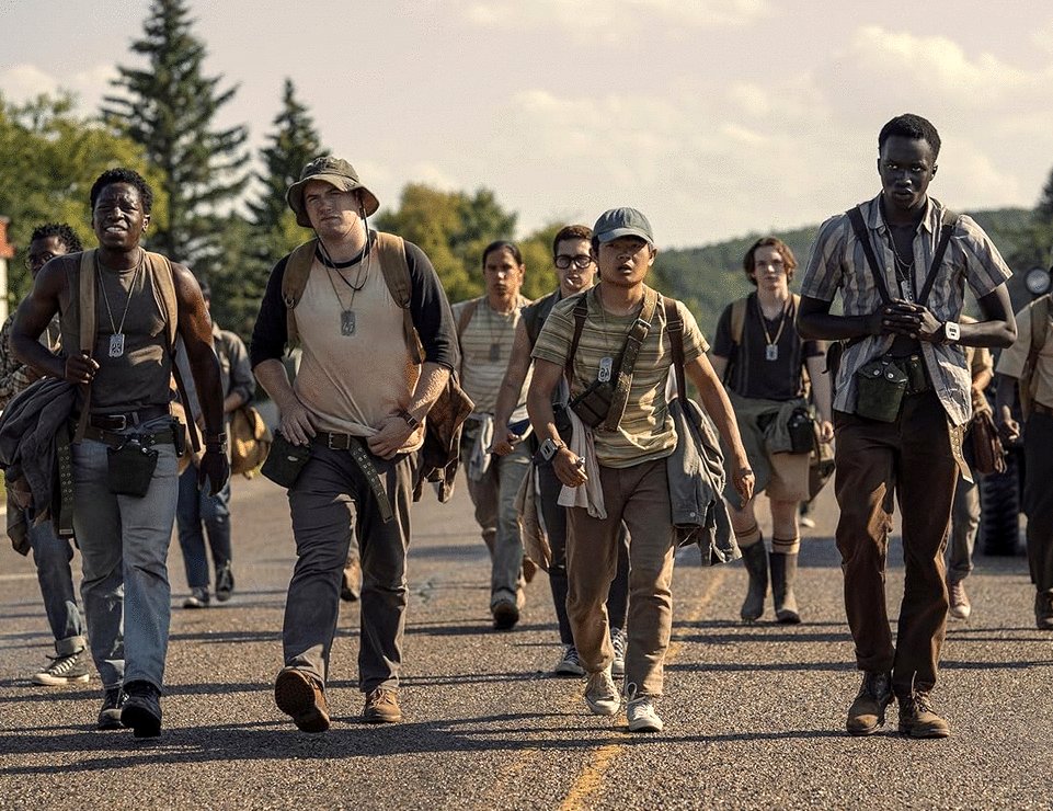 Photo from the movie The Long Walk