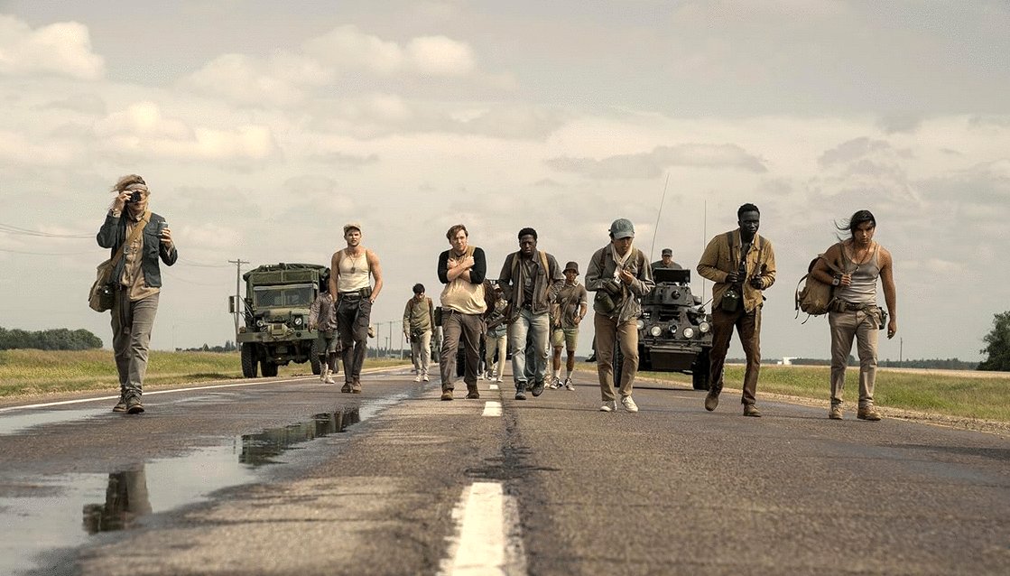 Photo from the movie The Long Walk