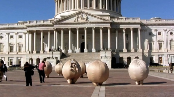 Photo from the movie The Yes Men Are Revolting