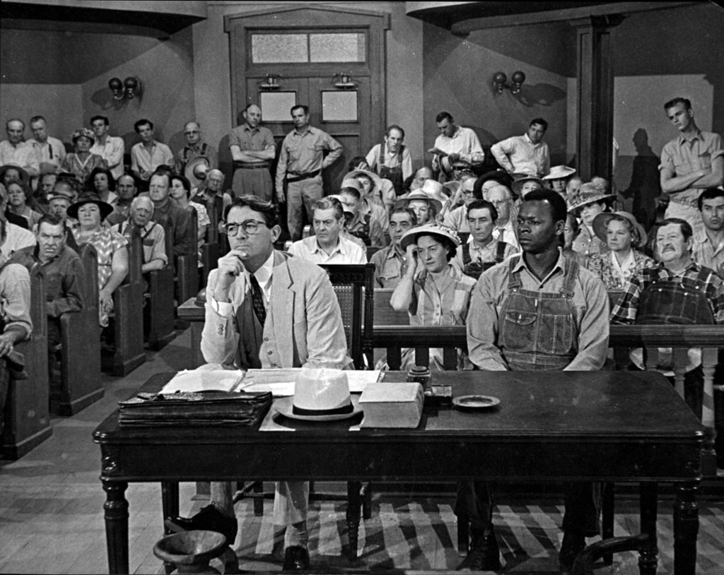 Photo from the movie To Kill A Mockingbird