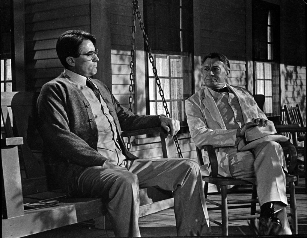 Photo from the movie To Kill A Mockingbird
