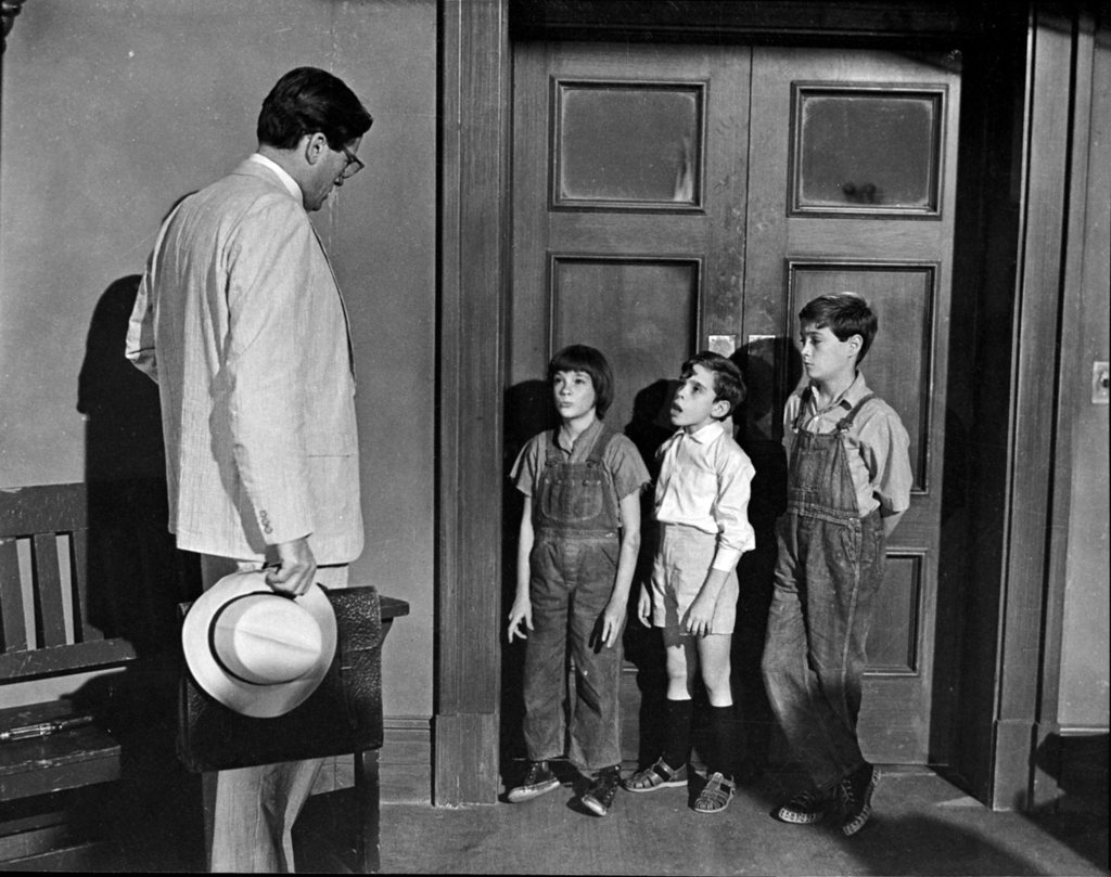 Photo from the movie To Kill A Mockingbird