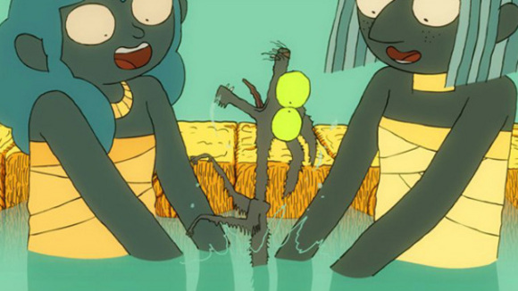 Photo from the movie The Rabbi's Cat