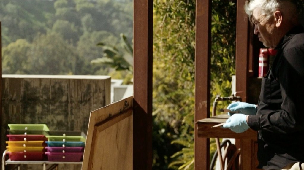 Photo from the movie David Lynch: The Art Life