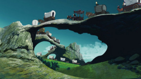 Photo from the movie Go West: A Lucky Luke Adventure