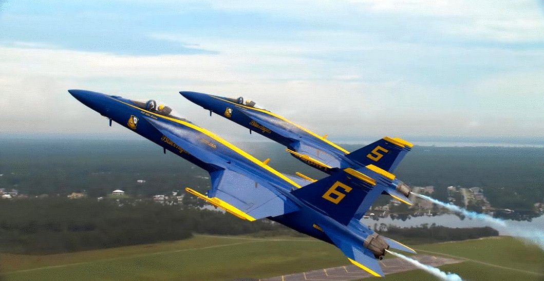 Photo from the movie The Blue Angels [2024]