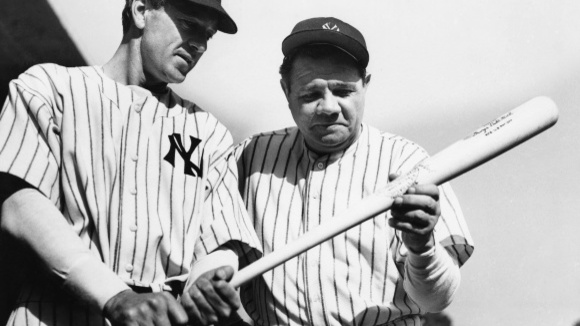 Photo from the movie The Pride of the Yankees