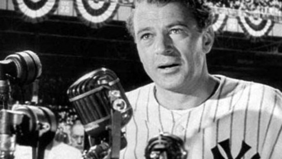 Photo from the movie The Pride of the Yankees