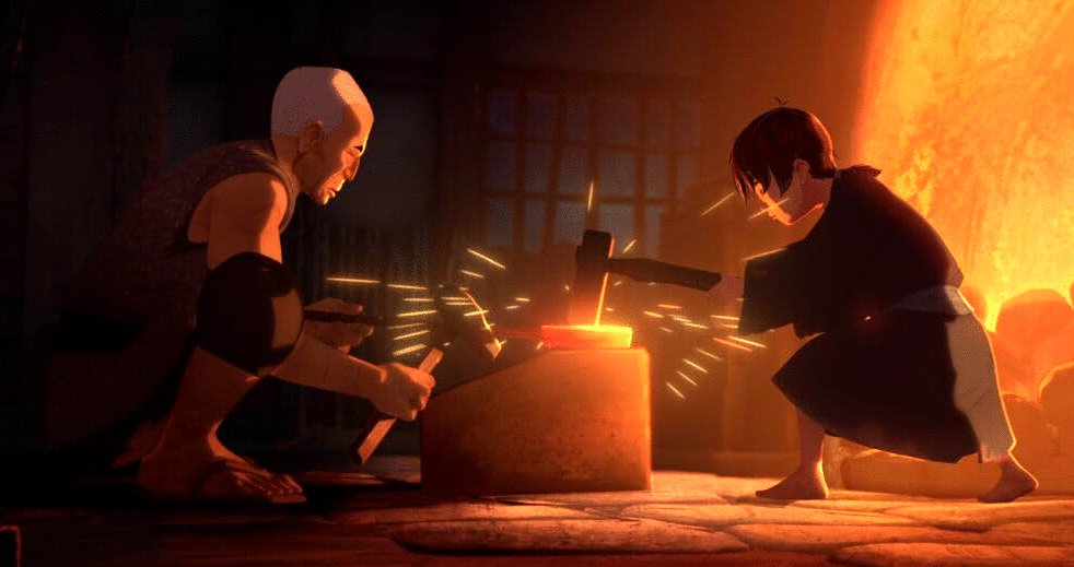 Photo from the movie Blue Eye Samurai