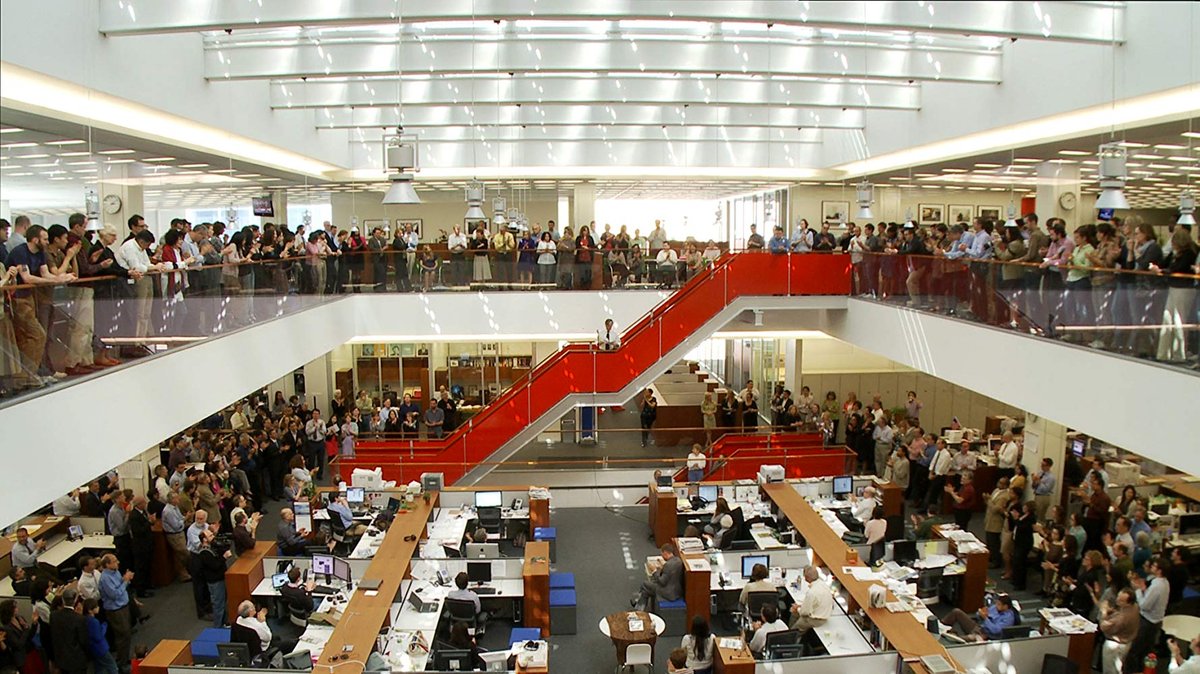 Photo from the movie Page One: A Year Inside the New York Times