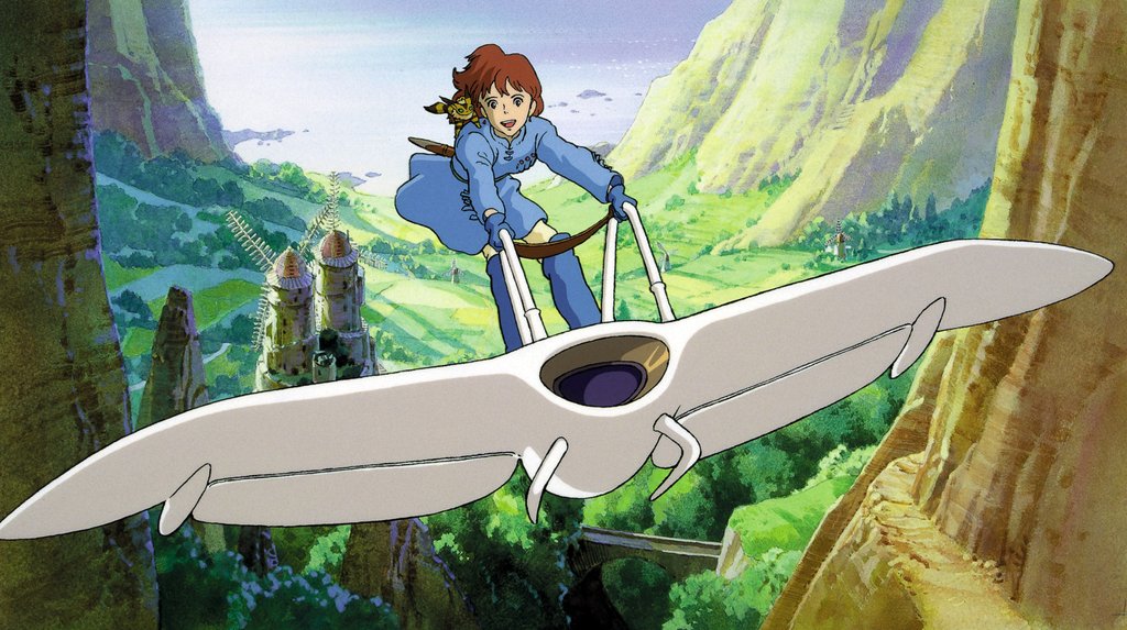 Photo from the movie Nausicaä of the Valley of the Wind