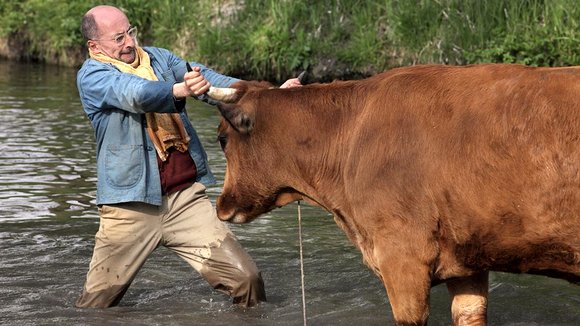 Photo from the movie One Man and His Cow
