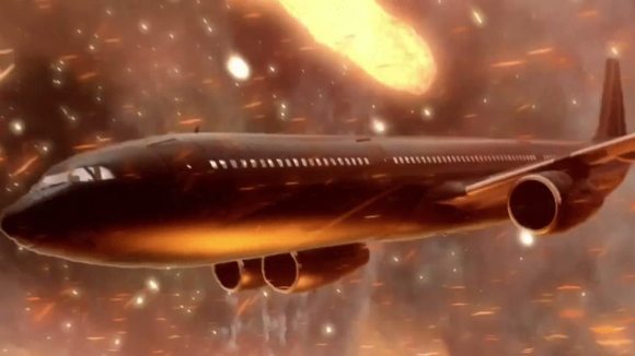 Photo from the movie Airplane vs Volcano