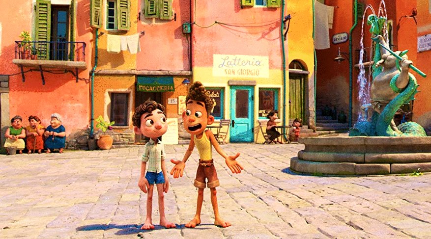 Photo from the movie Luca