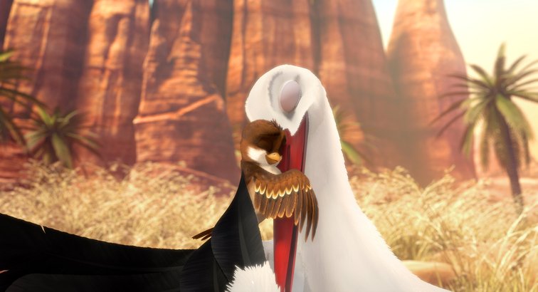 Photo from the movie A Stork's Journey