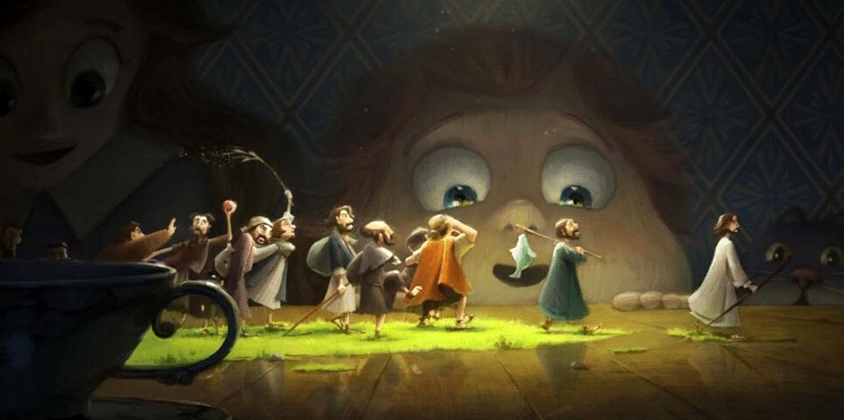 Photo from the movie The King of Kings: A Story Told by Charles Dickens