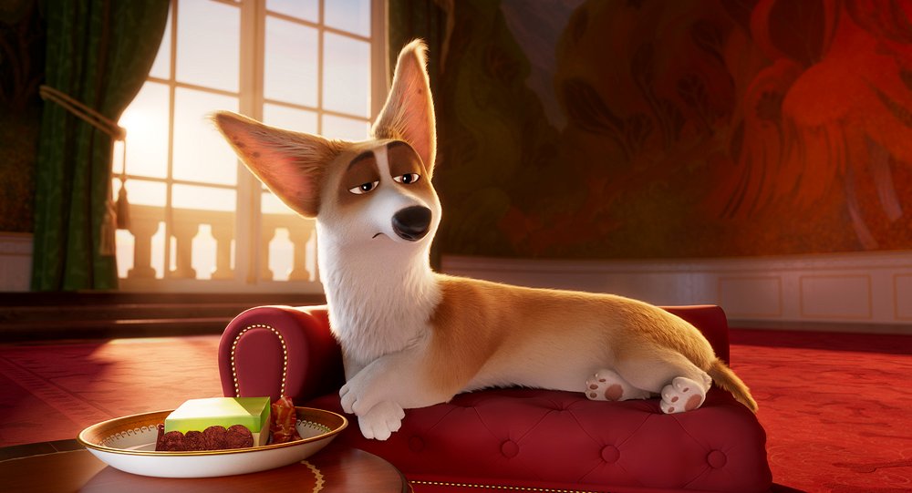 Photo from the movie The Queen's Corgi