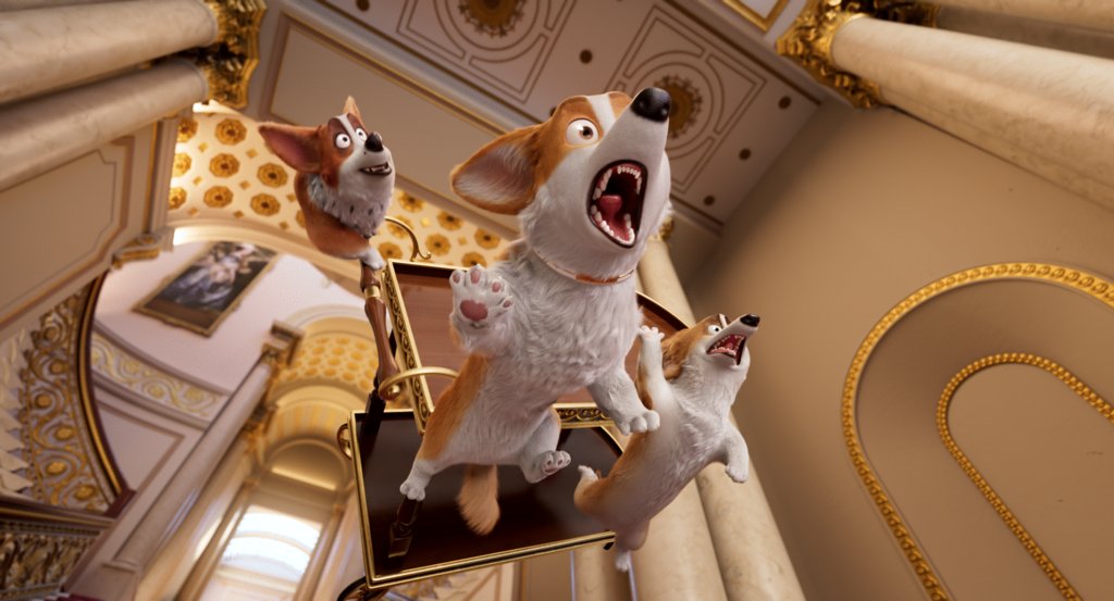 Photo from the movie The Queen's Corgi