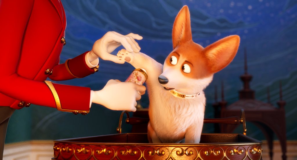 Photo from the movie The Queen's Corgi