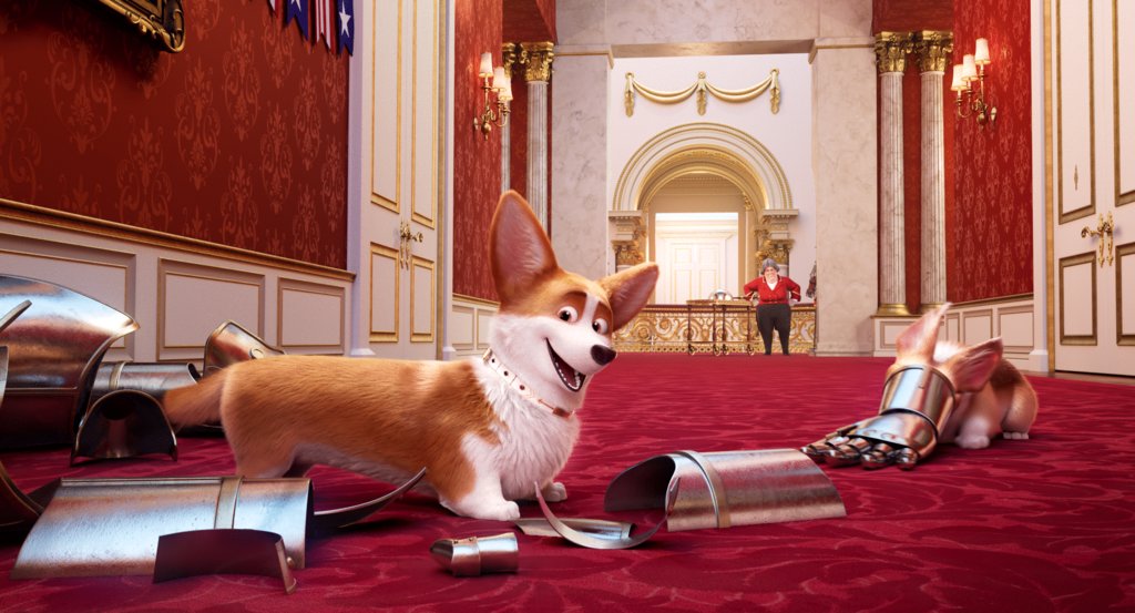 Photo from the movie The Queen's Corgi