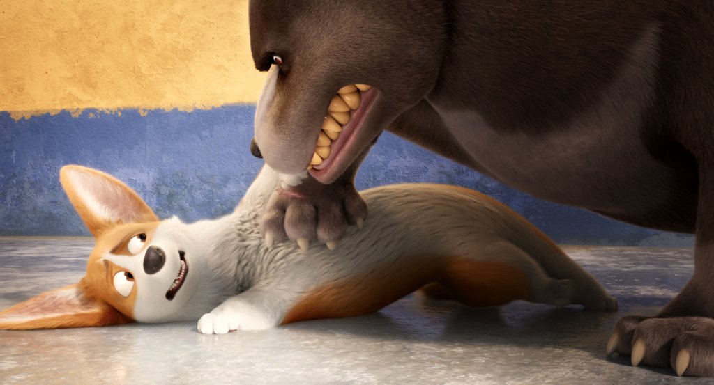 Photo from the movie The Queen's Corgi