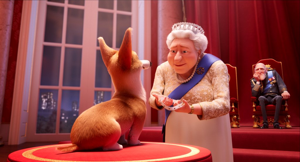 Photo from the movie The Queen's Corgi