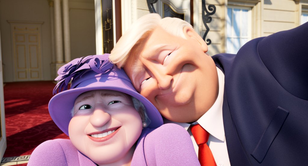 Photo from the movie The Queen's Corgi