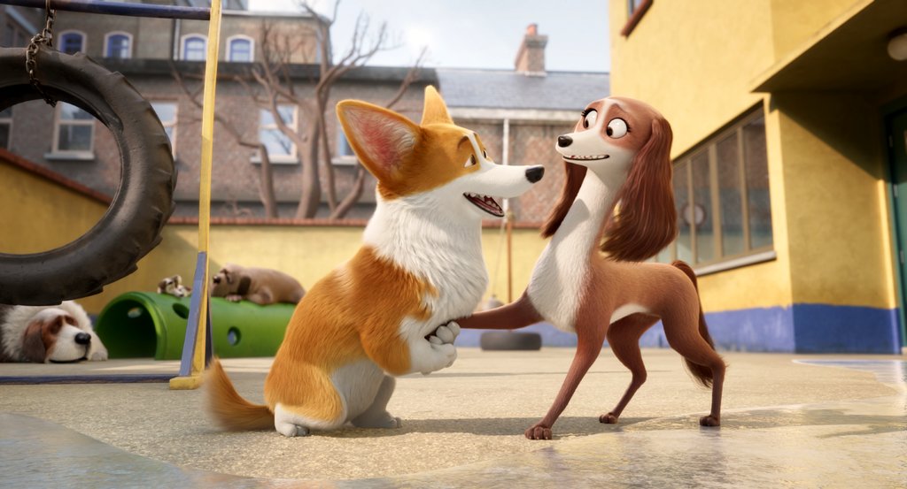 Photo from the movie The Queen's Corgi