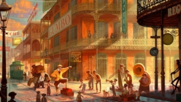 Photo from the movie The Princess and the Frog