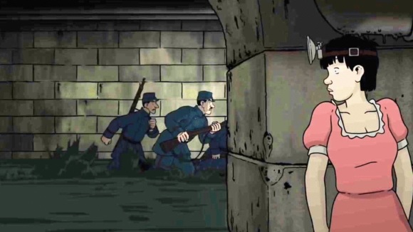 Photo from the movie April and the Extraordinary World