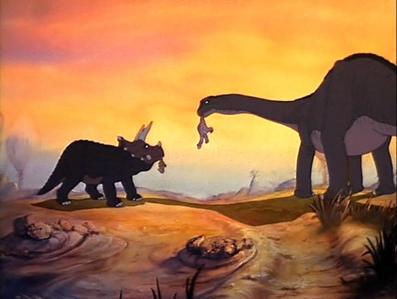 Photo from the movie The Land Before Time