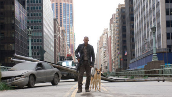 Photo from the movie I Am Legend