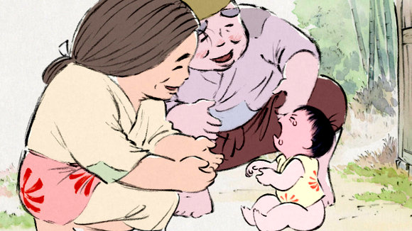 Photo from the movie The Tale of Princess Kaguya