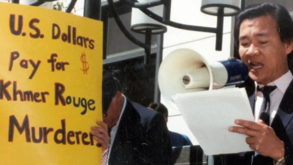 Photo from the movie The Killing Fields of Dr. Haing S. Ngor