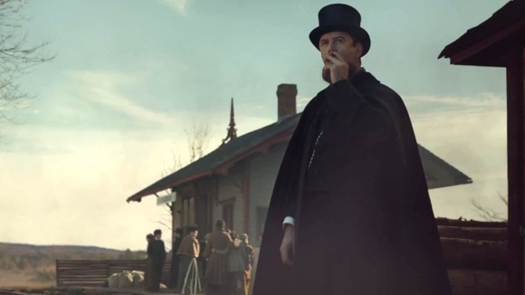 Photo from the movie The Wild Run, the Legend